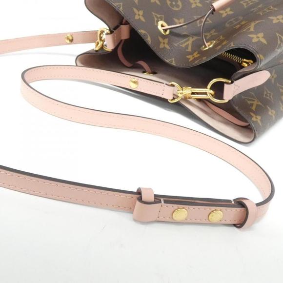 Louis Vuitton Monogram Neo Noe Shoulder Bag - Marron/Rose Poudre/Gold - Picture 5 of 7
